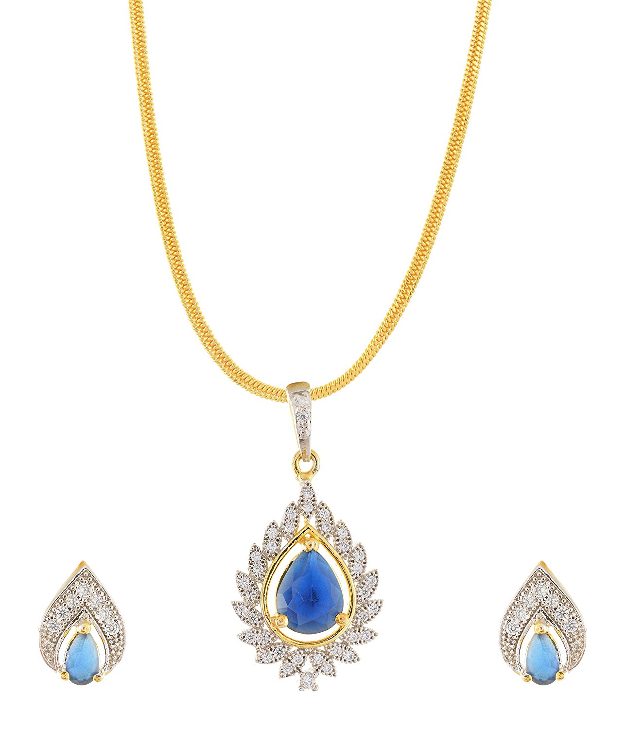 Floral Modern Designer Pendant Set