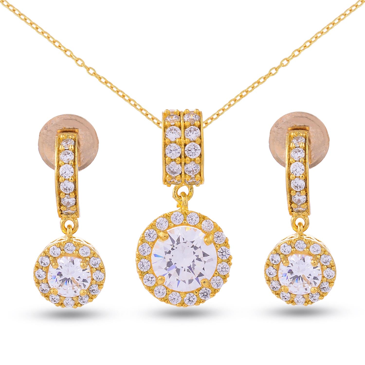 Classic Modern Work Wear Pendant Set
