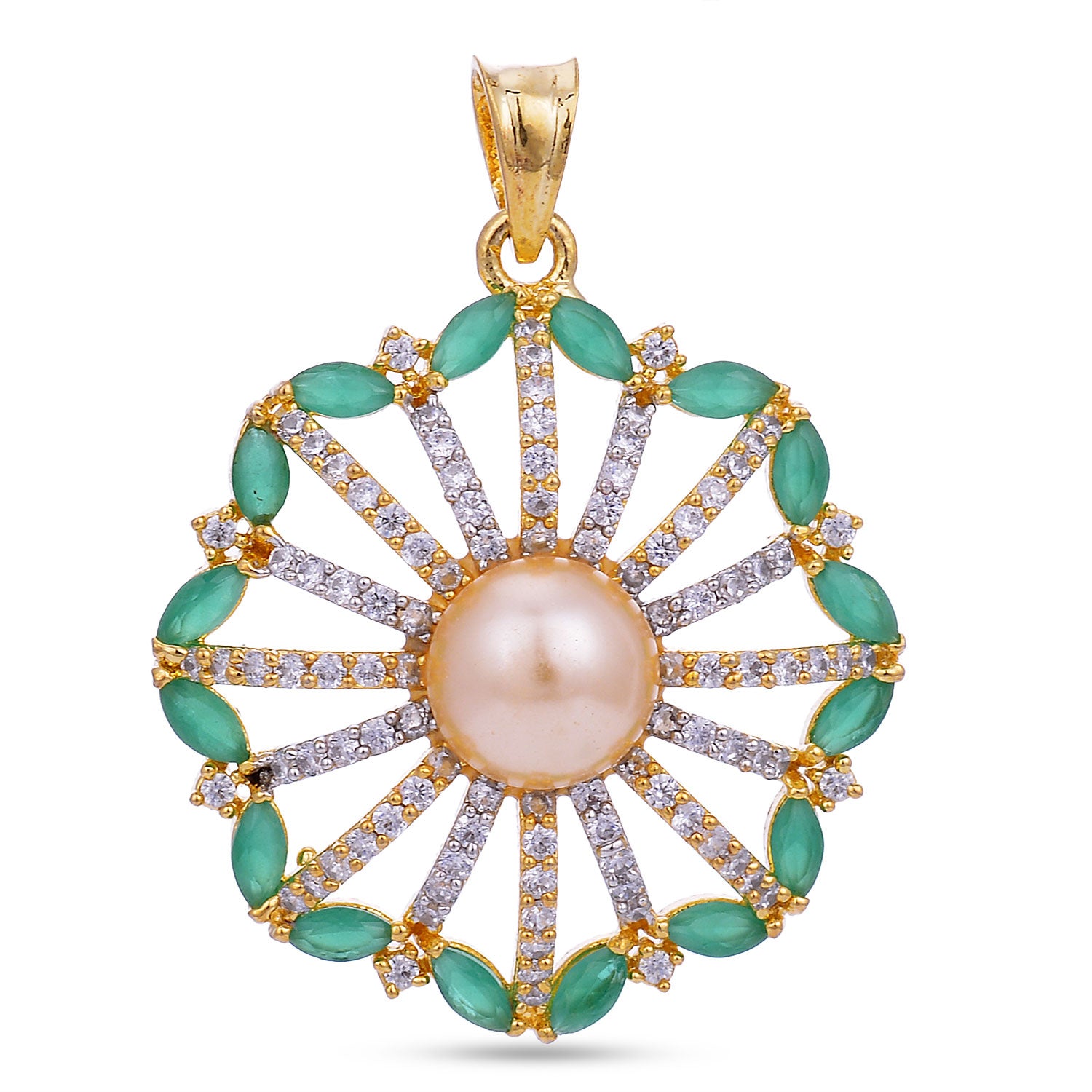 Floral Modern Pendant Set