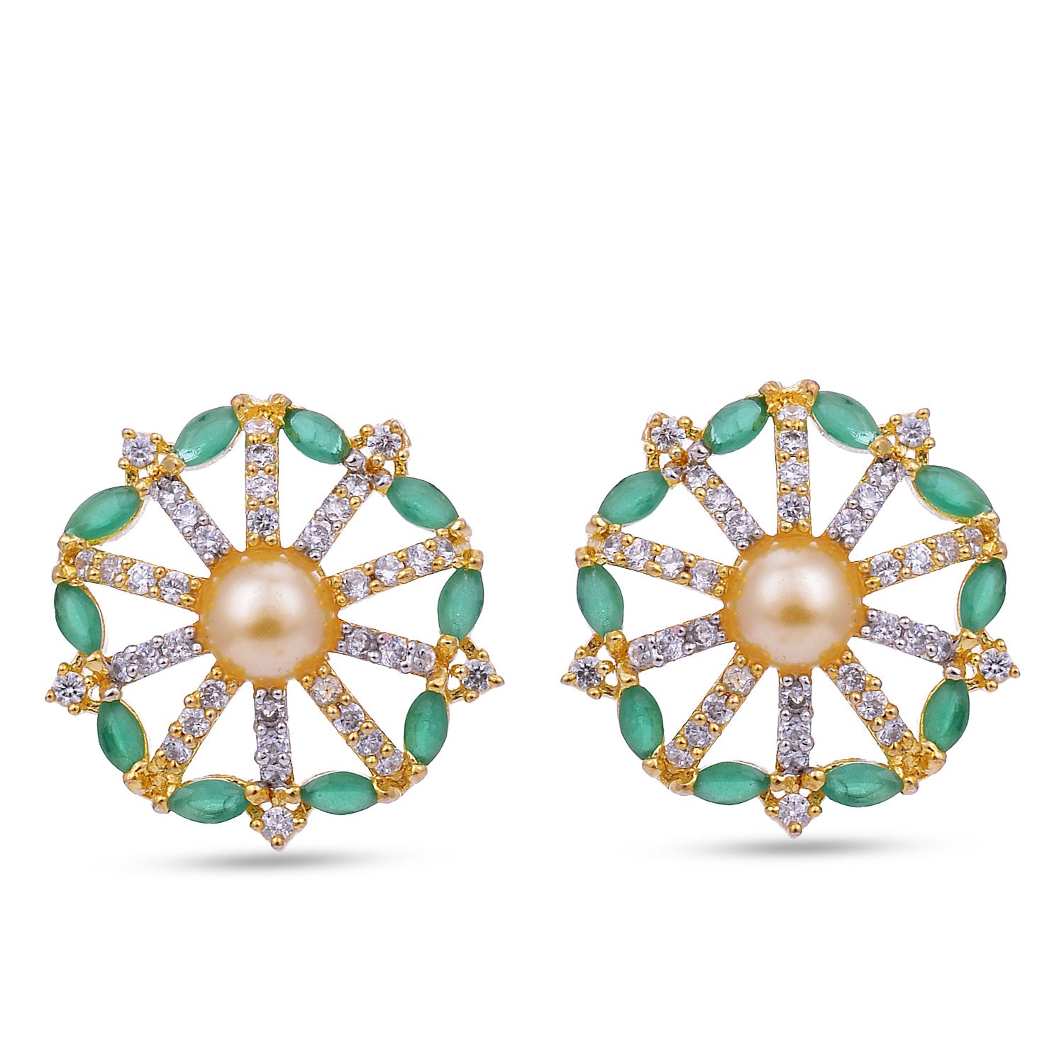 Floral Modern Pendant Set