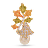 Floral Antique Designer Pendant Set