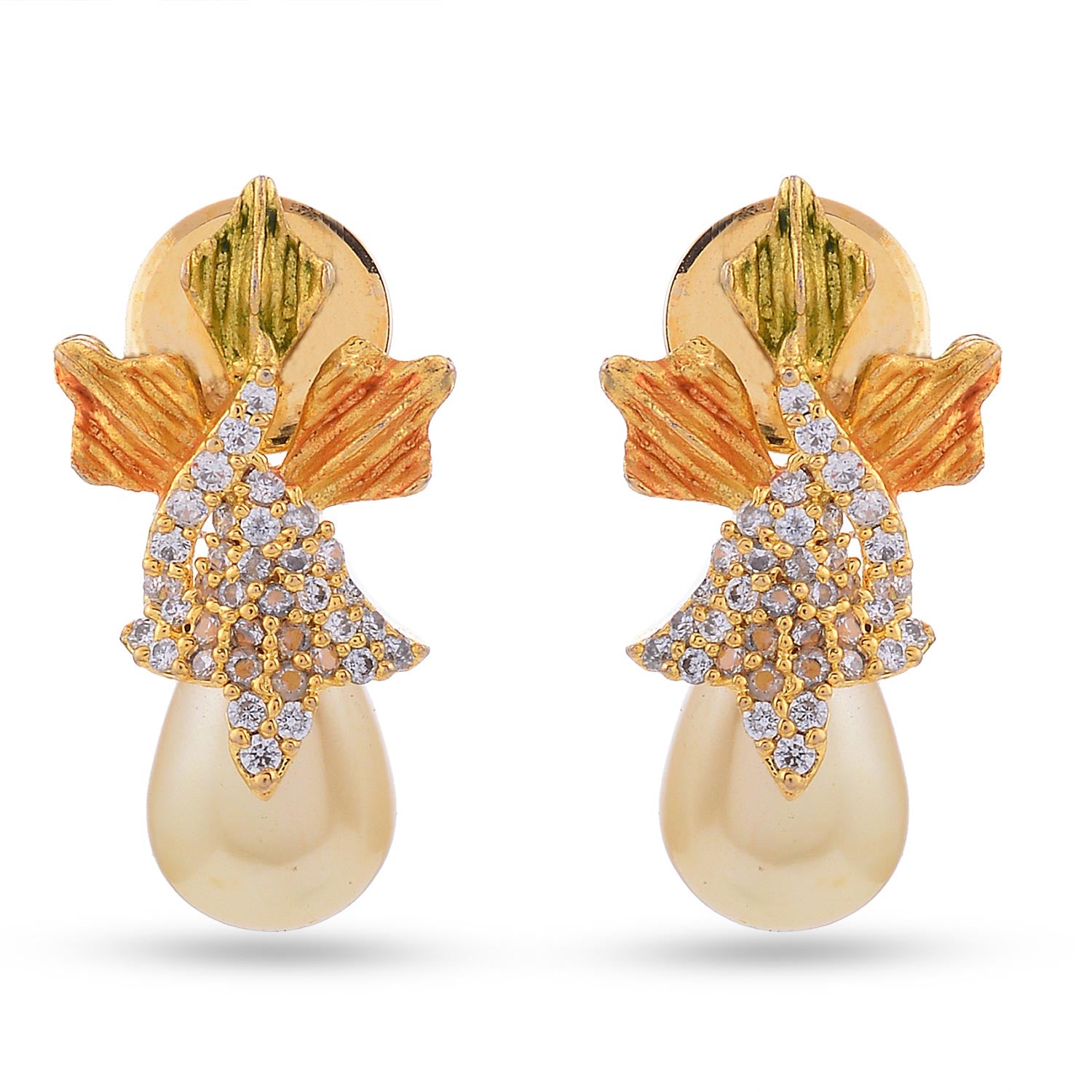 Floral Antique Designer Pendant Set