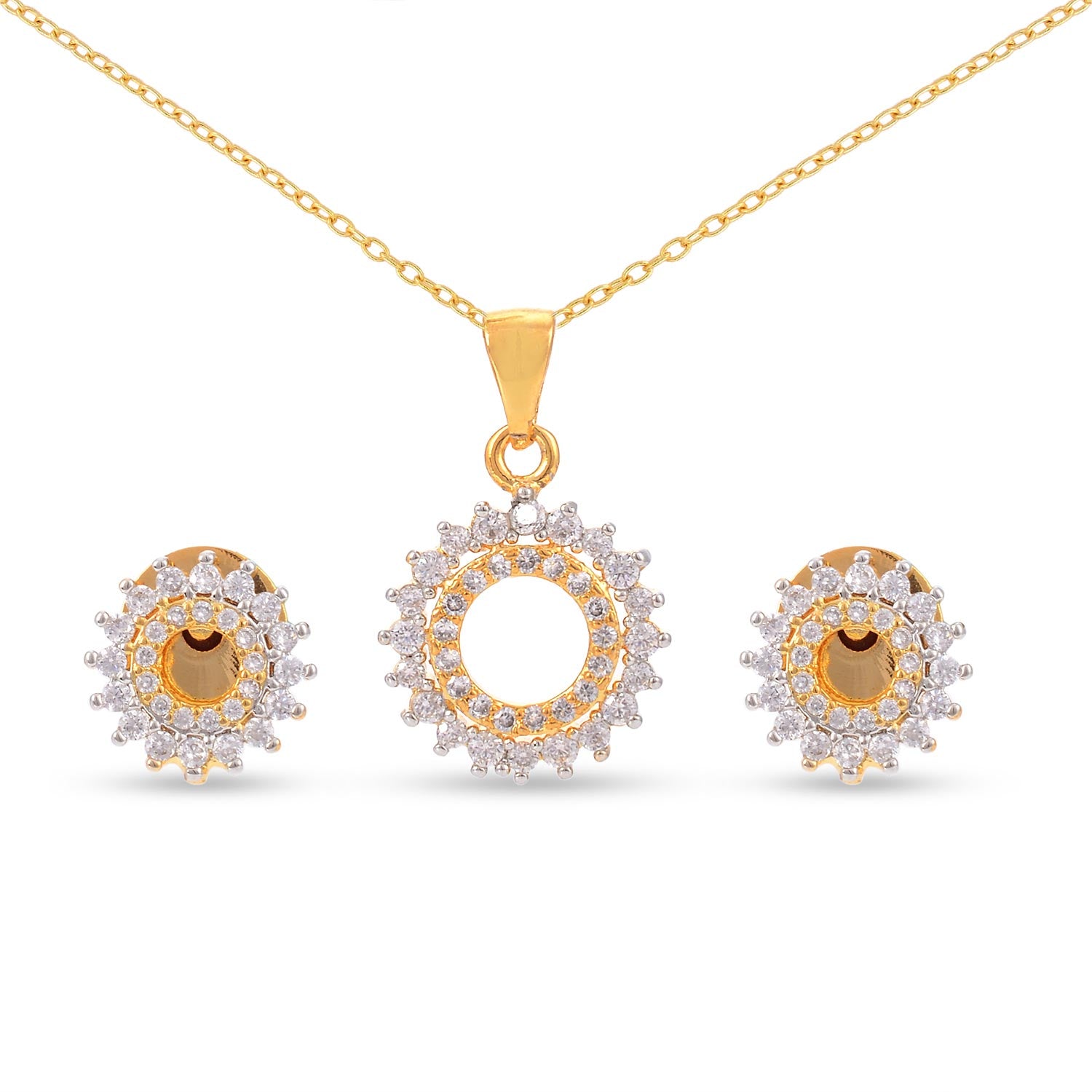 Classic Round Design Workwear Pendant Set