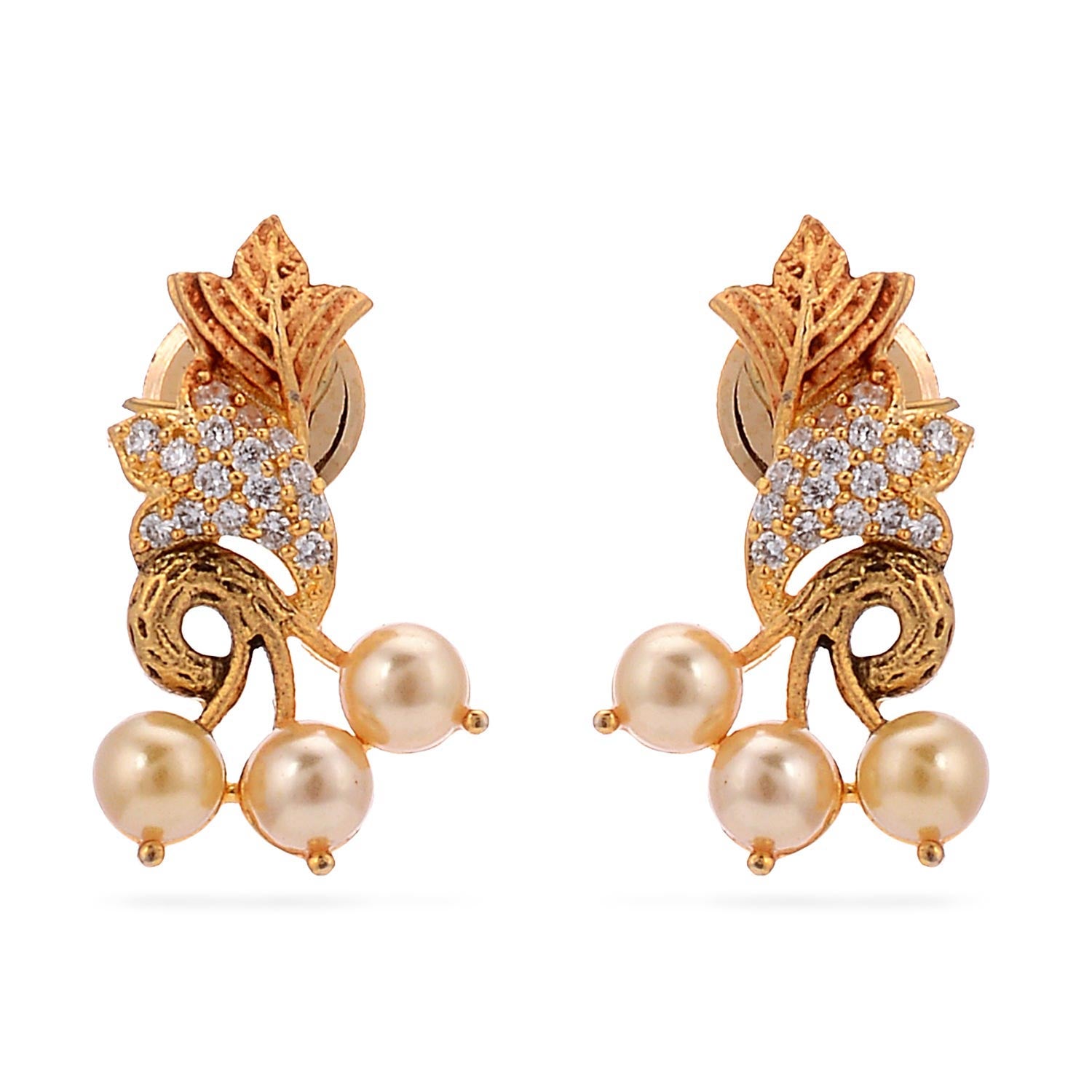 Floral Antique Designer Daily Wear Pendant Set