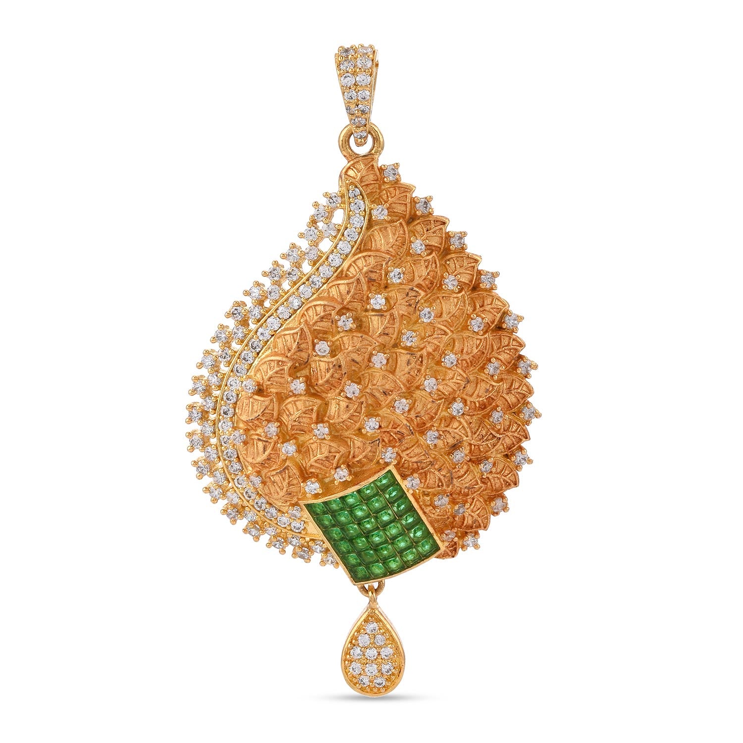 Ethnic Floral Designer Antique Pendant Set