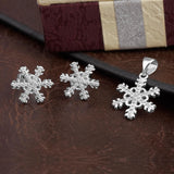 Snowflake Pendant Set
