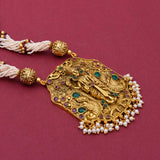 Balaji Gold Plated Pendant Set