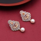 Comtemporary Designer American Diamonds Pendant Set