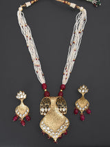 Traditional Kundan Meena Designer Pendant Set