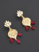 Traditional Kundan Meena Designer Pendant Set