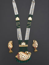Traditional Kundan Meena Designer Pendant Set