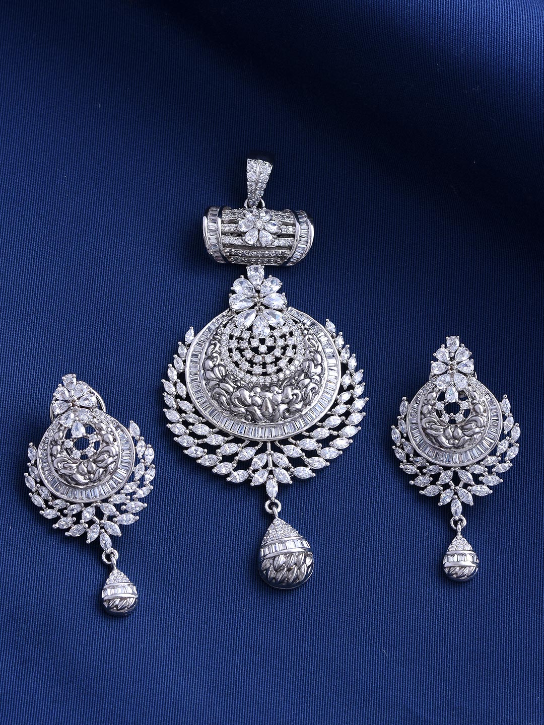 Contemporary Modern Designer Pendant Set