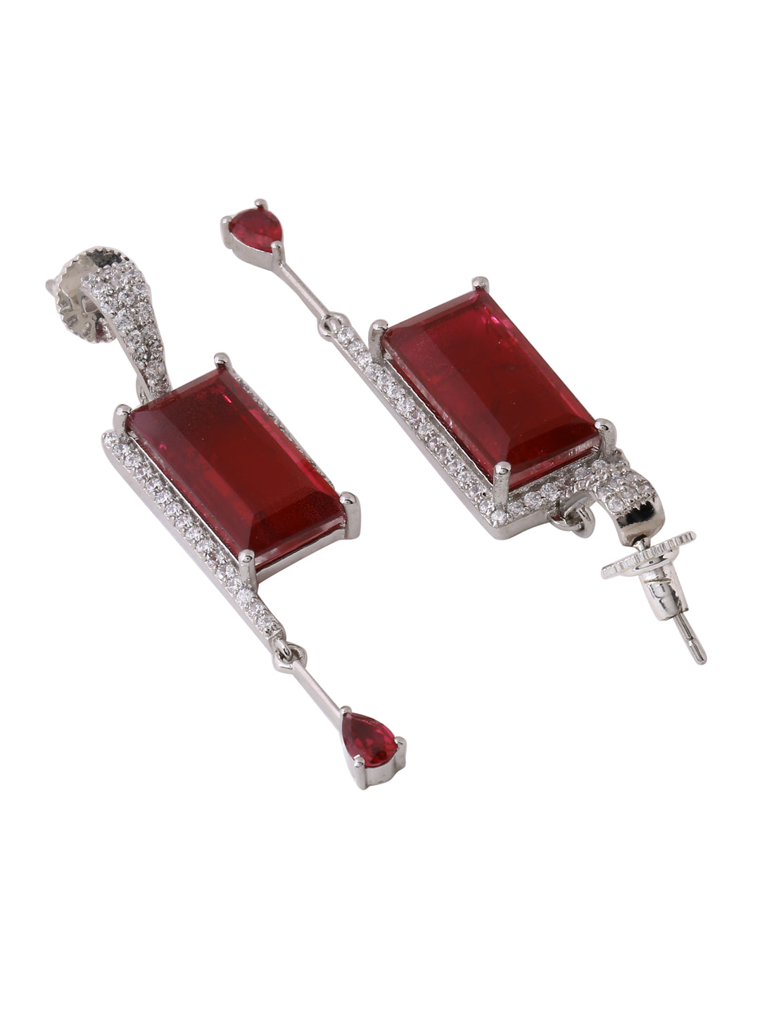 Contemporary Colored Stone Designer Pendant Set