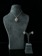 Contemporary Modern Designer Pendant Set