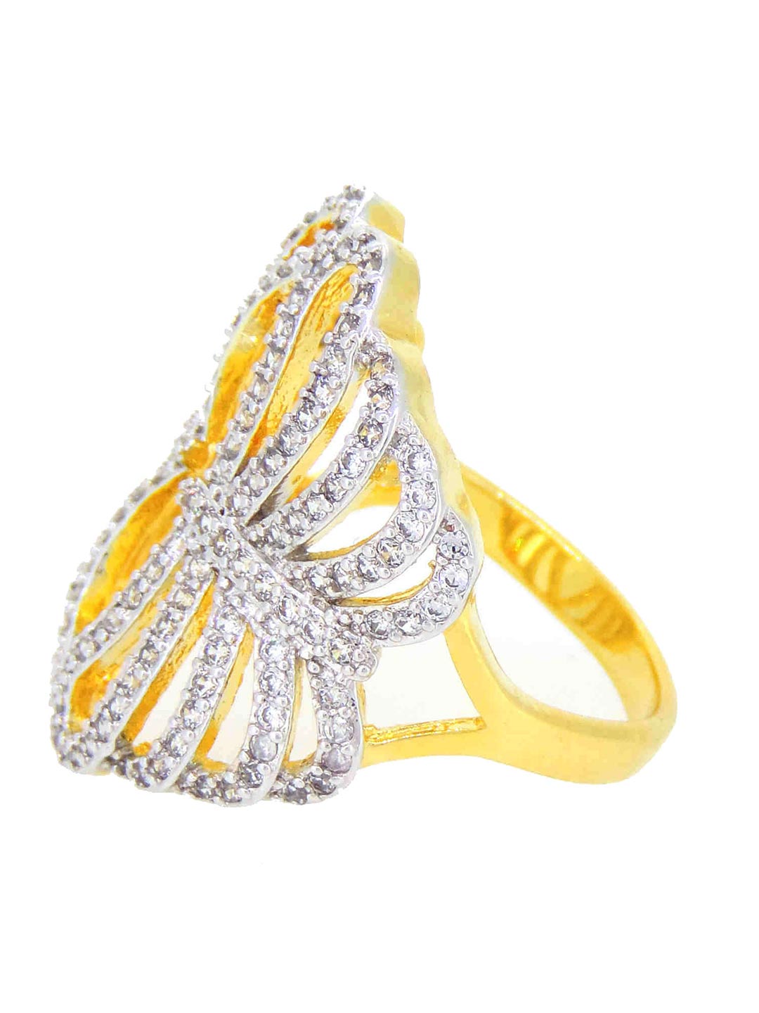 Buy Contemporary International Diamonds Cocktail Ring Online | Tistabene