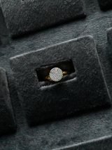 Classic International Diamonds Cocktail Ring