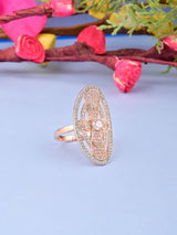 Contemporary International Diamonds Cluster Ring