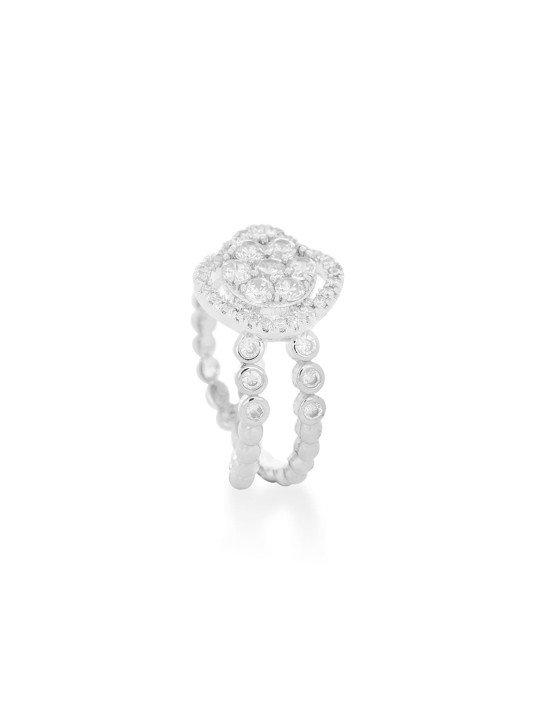 Buy Contemporary International Diamonds Casual Ring Online | Tistabene