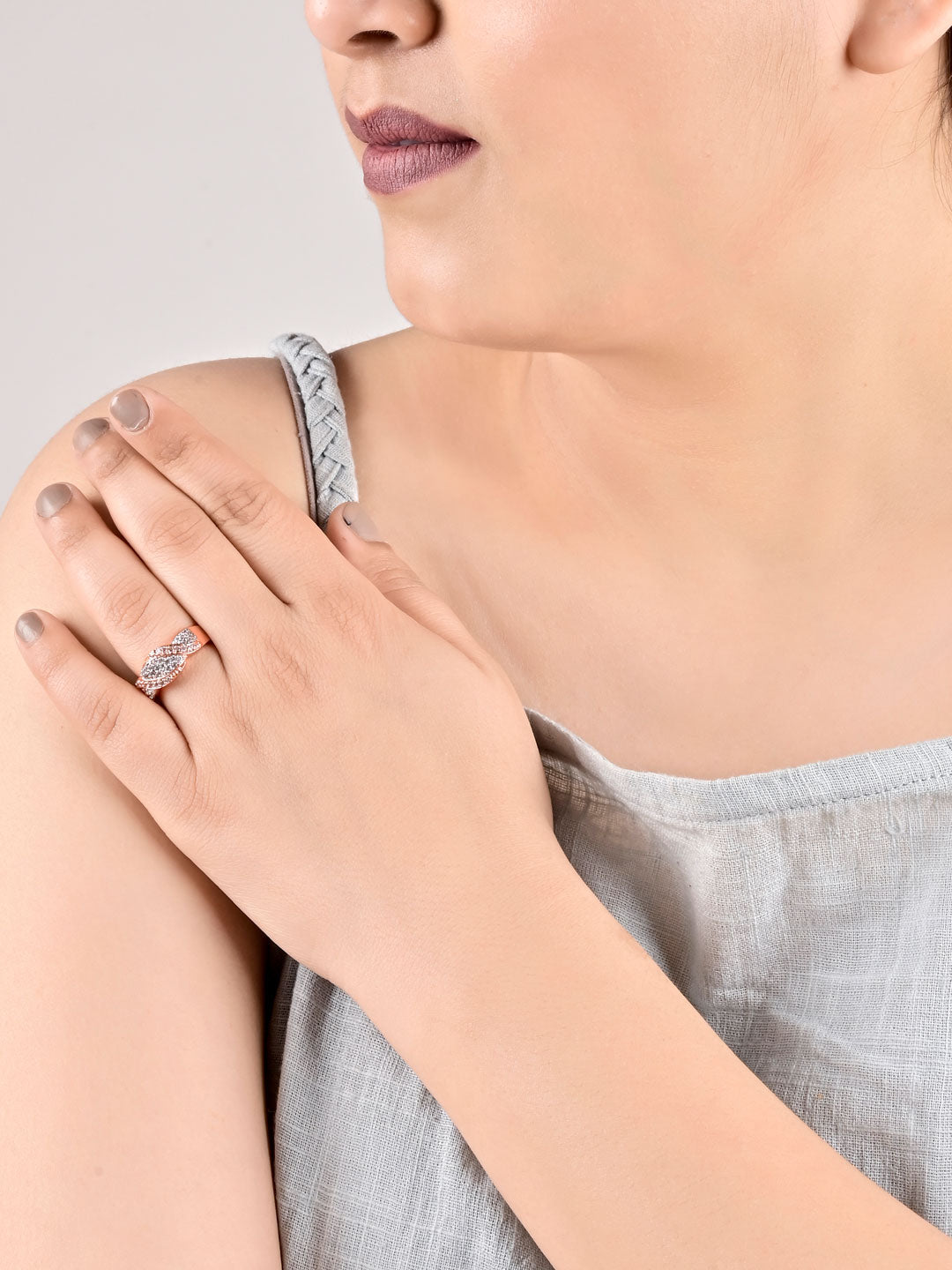 Contemporary International Diamonds Casual Ring