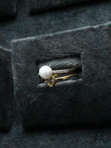 Contemporary International Diamonds Cocktail Ring