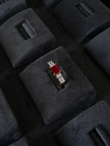 Contemporary Modern Cluster Ring