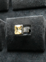 Contemporary Modern Cocktail Ring