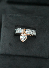 Contemporary International Diamonds Band Ring