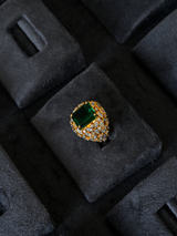 Contemporary Colored Stone Cocktail Ring