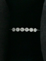 Fine Light Weighted Draw String Sterling Silver Bracelet