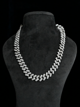 Signature Mens Sterling Silver Chain-15mm (Signature Cuban Chain-15mm)