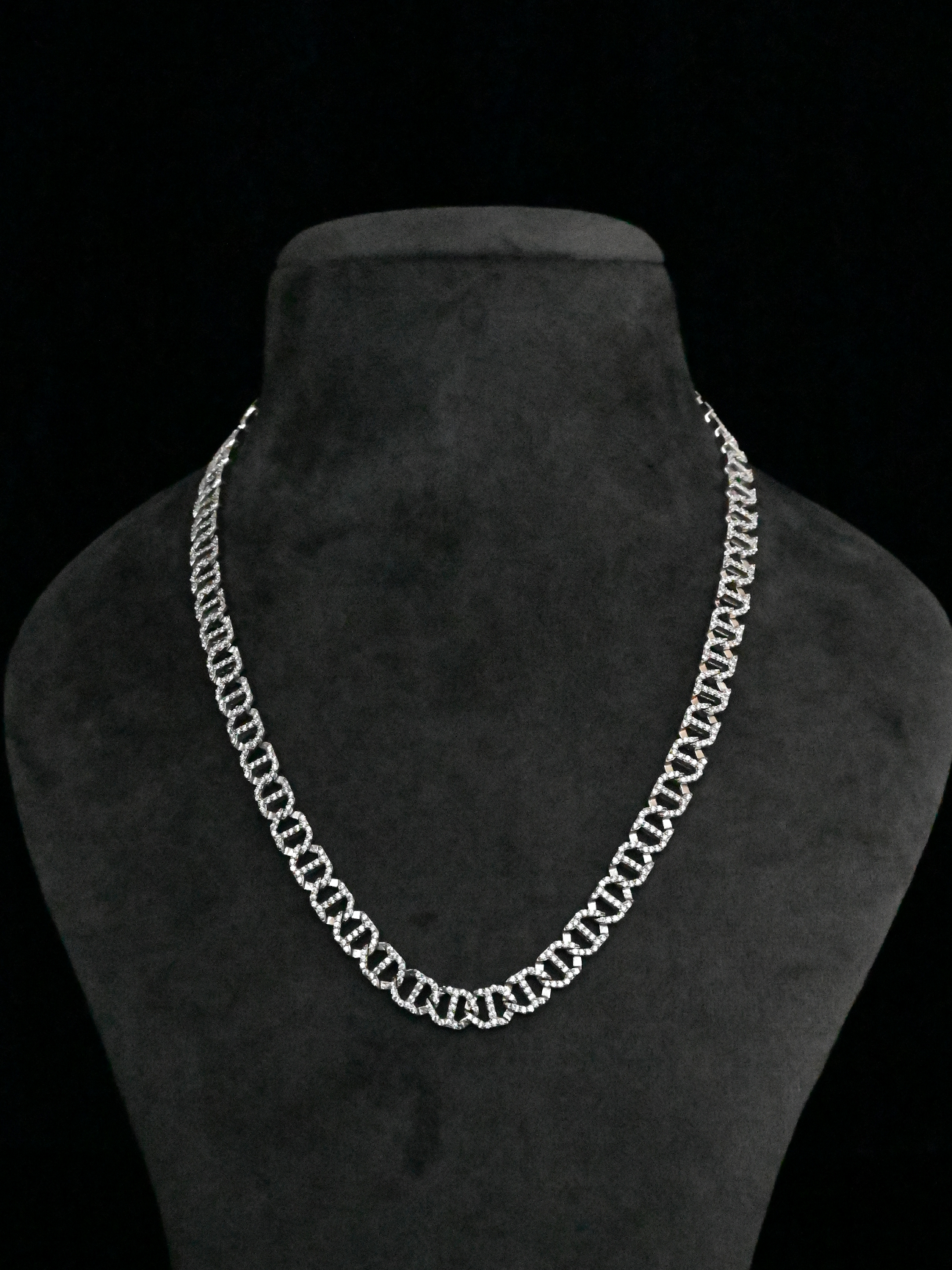 Mariner Links Sterling Silver Mens Chain-8mm (Mariner Links Chain-8mm)