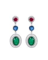 Precious Style Designer Silver Necklace Set