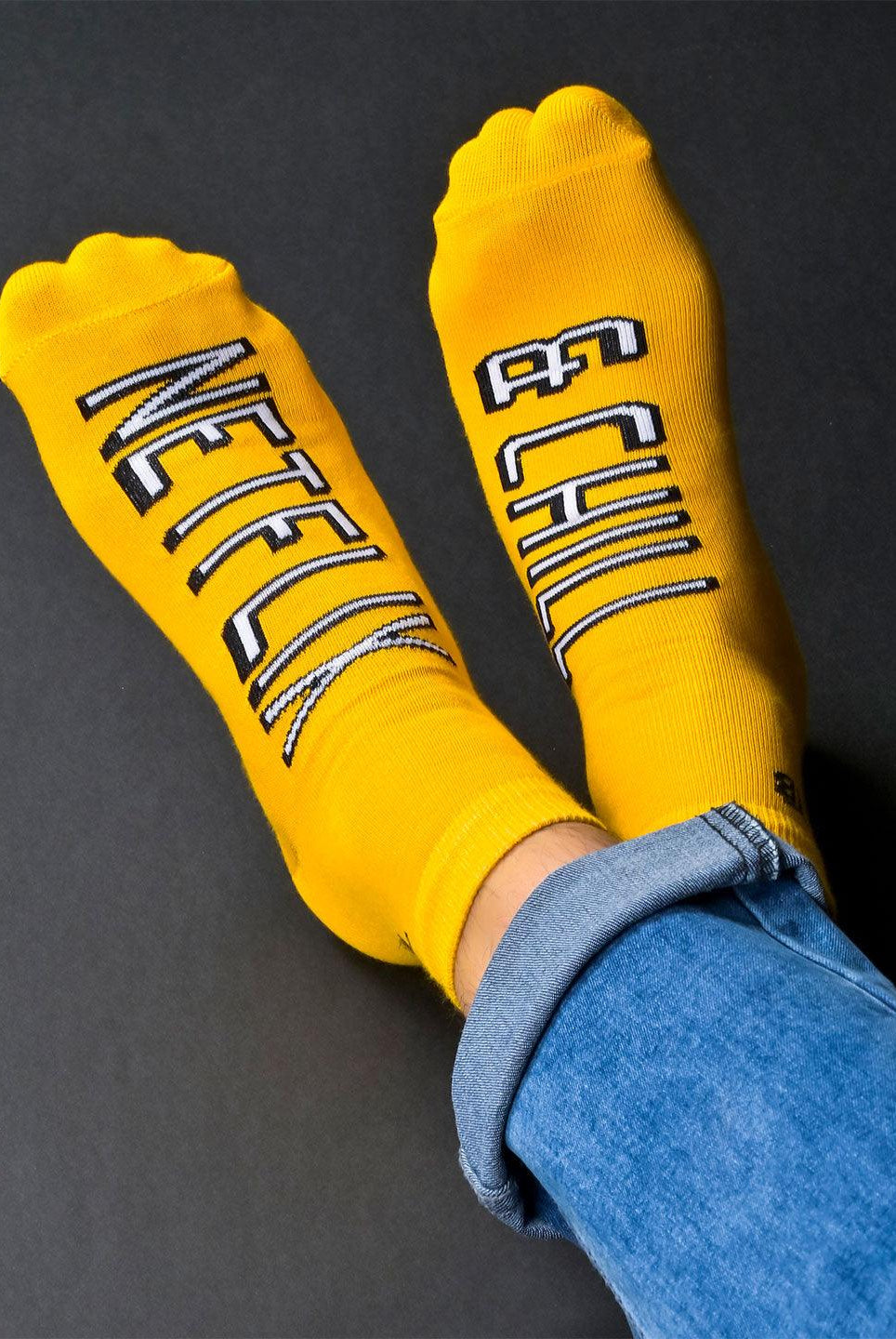 Yellow socks 