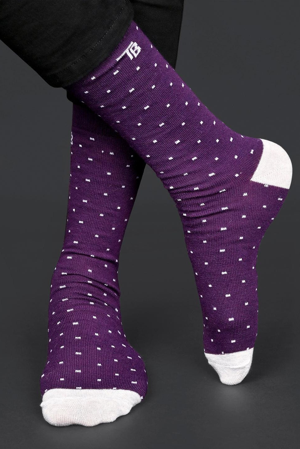 Purple socks 