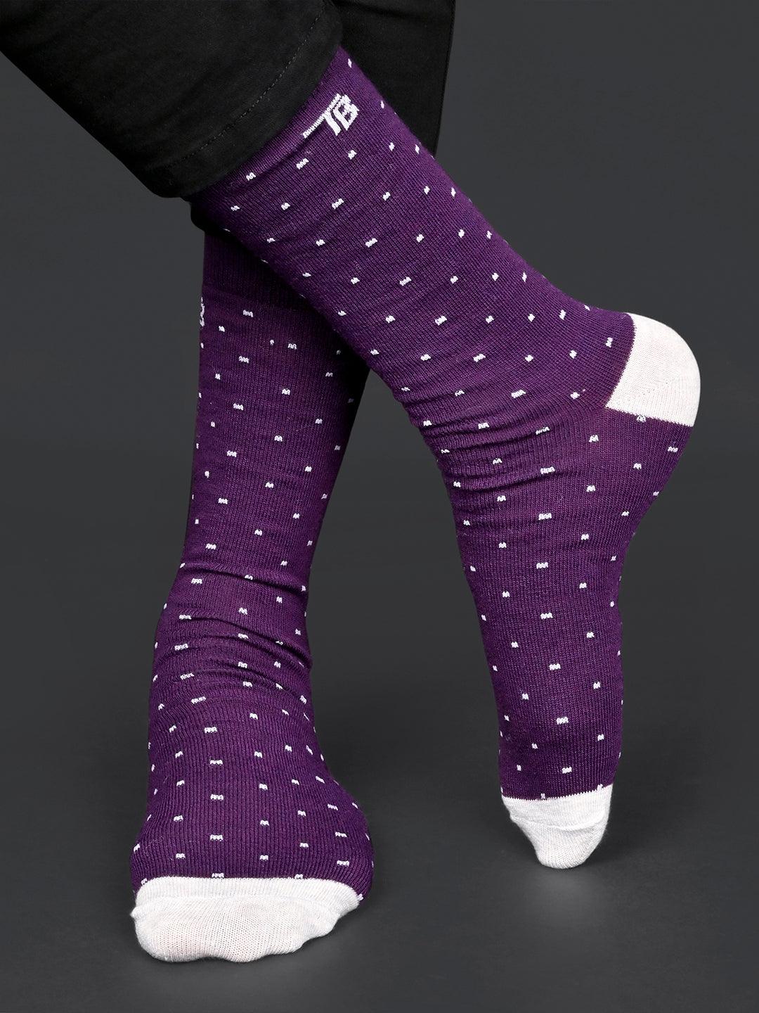 Purple socks 