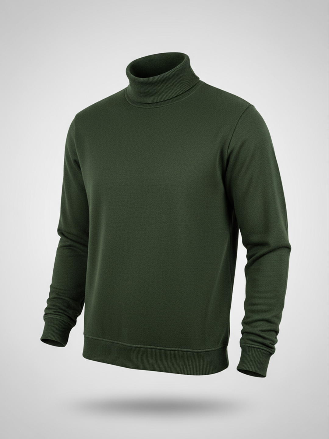 Olive Green Turtle neck sweater
