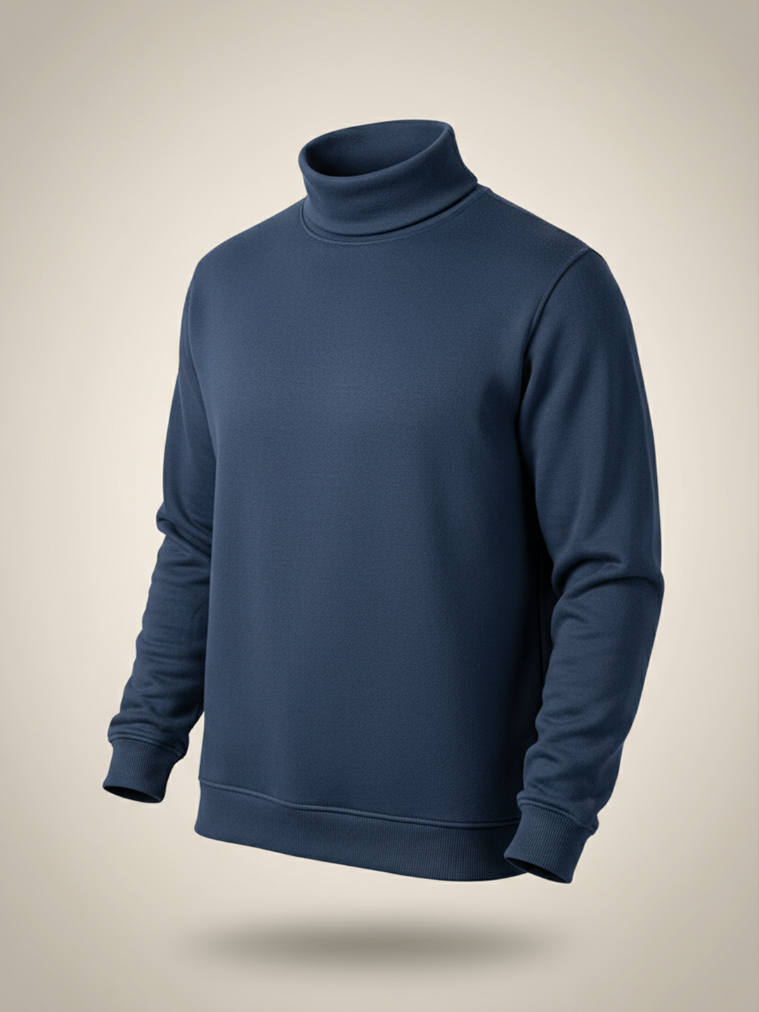 Blue Turtle Neck Sweater