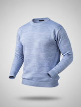 Lavender Color Crew Neck Men's Sweater