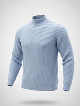 Lavender Color Turtle Neck Men's Sweater