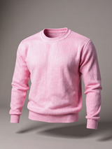 Light Pink Color Turtle Neck Men's Sweater
