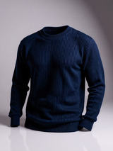 Navy Blue Color Turtle Neck Men's Sweater