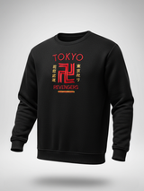 Black Tokyo Manji Revengers  Sweatshirt