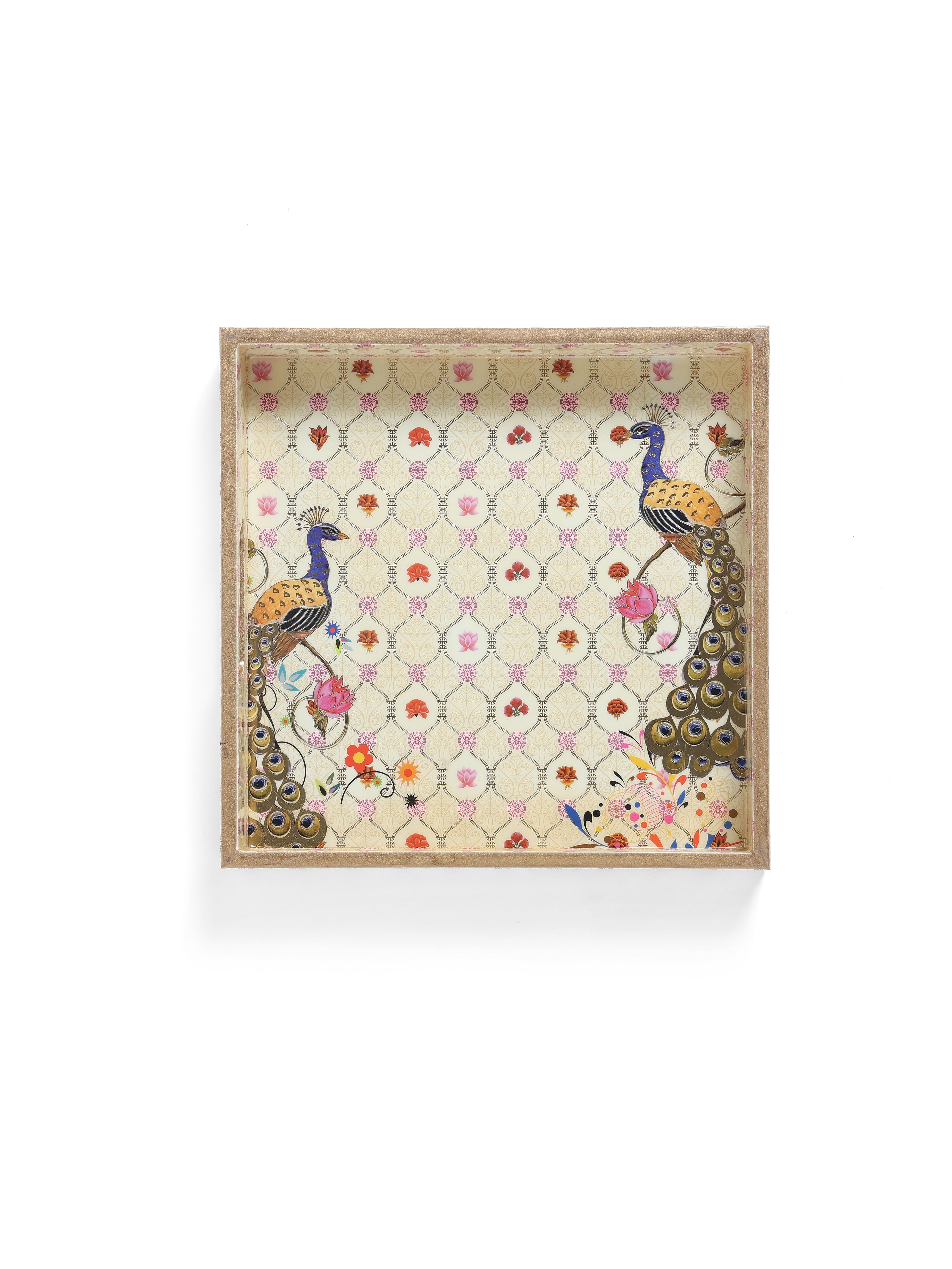 Baros Set Of 3 Square Tray Set