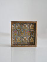 Blue Floare Tray(7*5X7*5)