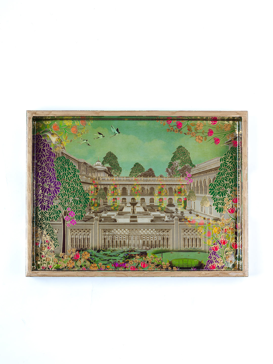 Grandeur Printed Medium Tray