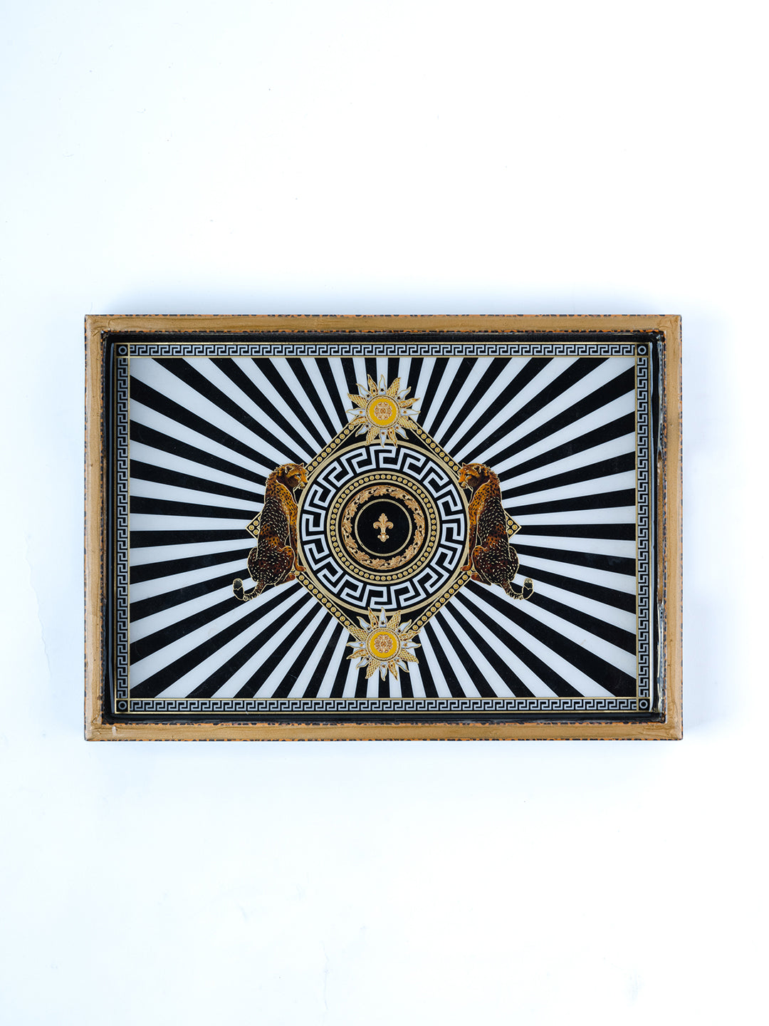 Panther Printed Rectangle Small Tray