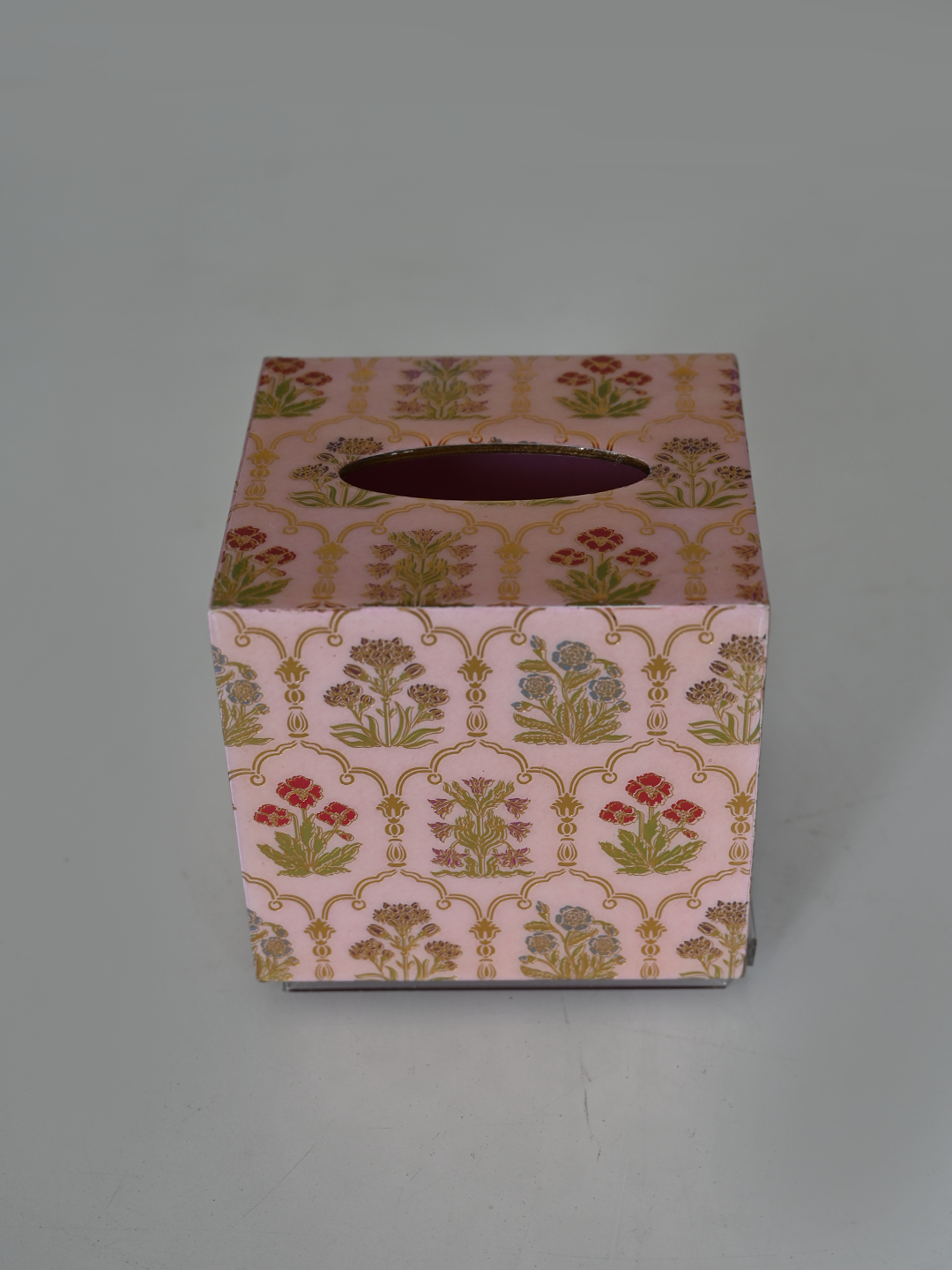 Tissue Box Floare Powder Pink