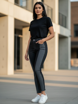 Sinful Black Skinny Fit Jeans For Women