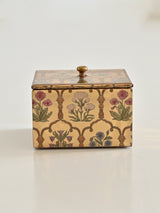 GOLDEN FLOARE BATH SALT JAR