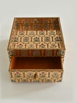 GOLDEN FLOARE SINGLE DRAWER BOX